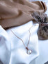 Necklace "Shining circle"